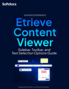 New Content Viewer Sidebar, Toolbar, and Text Selection Options Overview