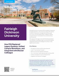 Download Case Study: Fairleigh Dickinson University
