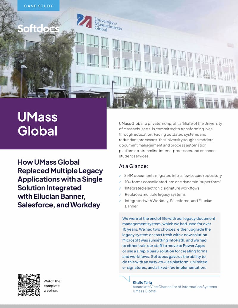 Case Study: UMass Global